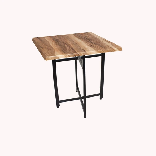 Nevada Kare Masa 80x80 - (Werzalit, Wermodin ve Allzalit Tabla) - Indiana Wood ürün görseli 1