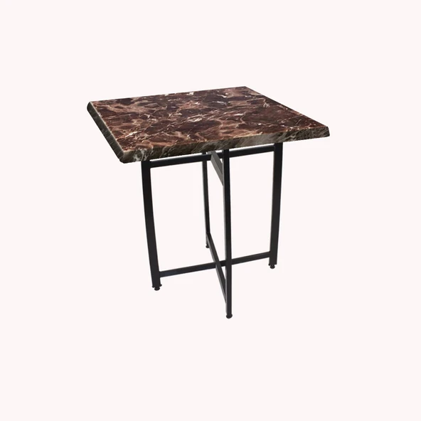 Nevada Kare Masa 80x80 - (Werzalit, Wermodin ve Allzalit Tabla) - Karacabey Mermer ürün görseli 1