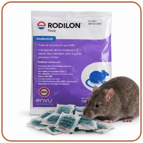 Bayer-Envu Rodilon Pasta Fare Zehiri | 100 Gram ürün görseli 1
