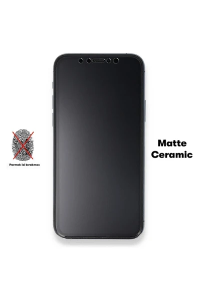 For Apple Iphone 12 Pro Max Cam Koruyucu Mat Seramik Nano 9d Ekranı Tam Kaplayan ürün görseli 1