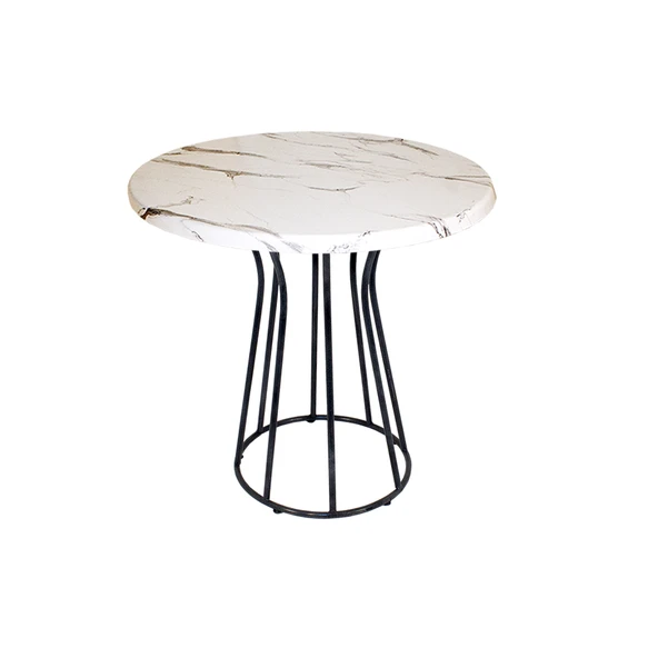 Palermo Yuvarlak Masa Çap 80cm - (Werzalit, Wermodin ve Allzalit Tabla) - Afyon Mermer ürün görseli 1