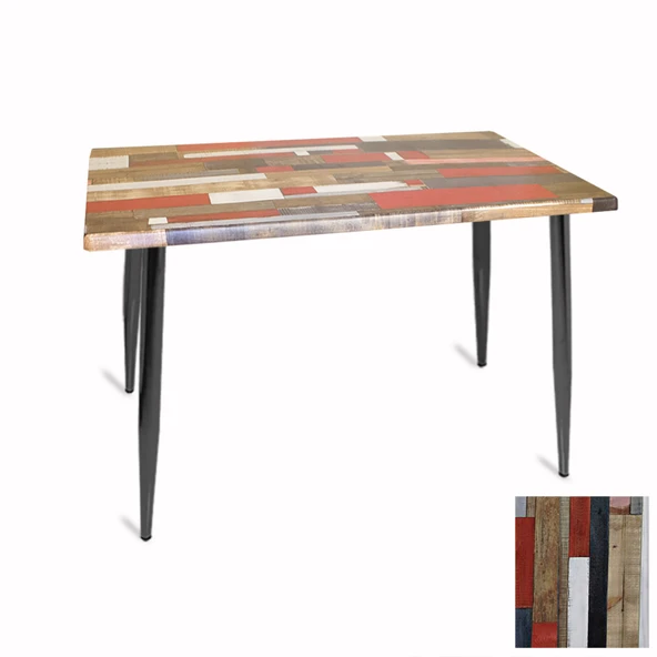 Manolya Mutfak Masası 70x120 ESB (Werzalit, Wermodin ve Allzalit Tabla) - Red Wood ürün görseli 1