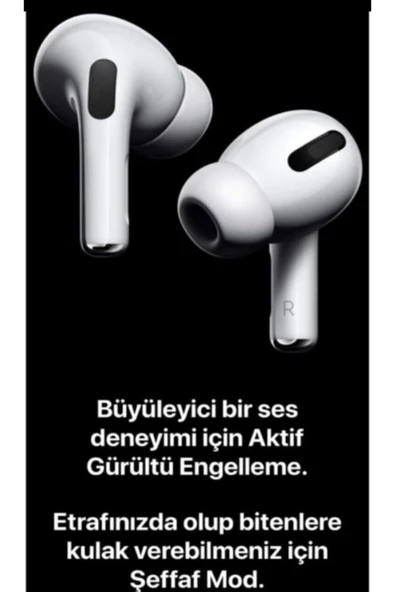 Huawei P20 Pro Android   Pro Airbods True Wireles Bluetooth Kulaklık - Resim 3