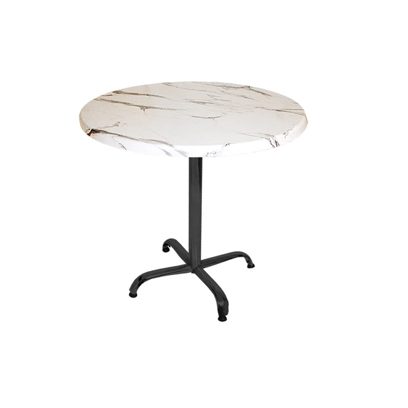 Indigo Yuvarlak Masa Çap 80cm - (Werzalit, Wermodin ve Allzalit Tabla) - Afyon Mermerz ürün görseli 1