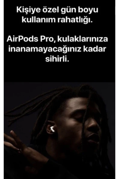 Huawei P20 Pro Android   Pro Airbods True Wireles Bluetooth Kulaklık - Resim 4