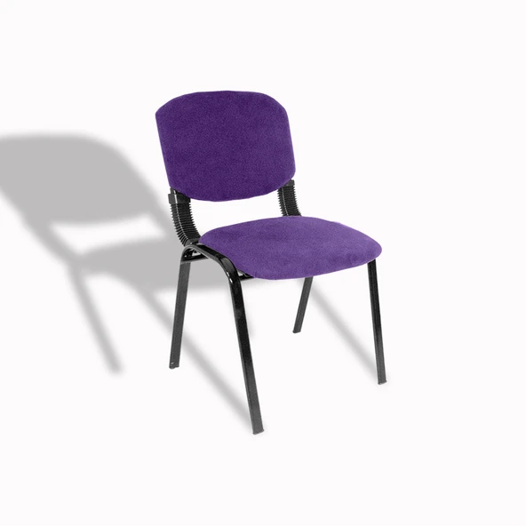 Form Ofis ve Toplantı Sandalyesi (Kumaş) - Mor ürün görseli 1
