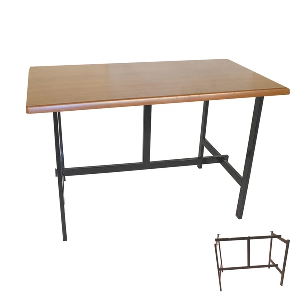 Capella Mutfak Masası 80x140 ESB (Werzalit, Wermodin ve Allzalit Tabla) - Koyu Ahşap ürün görseli 1