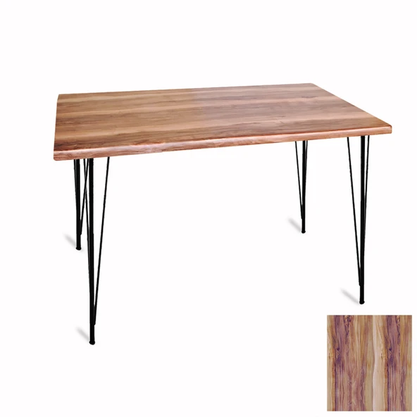 Premıum Mutfak Masası 70x120 ESB (Werzalit, Wermodin ve Allzalit Tabla) - Indıana Wood ürün görseli 1