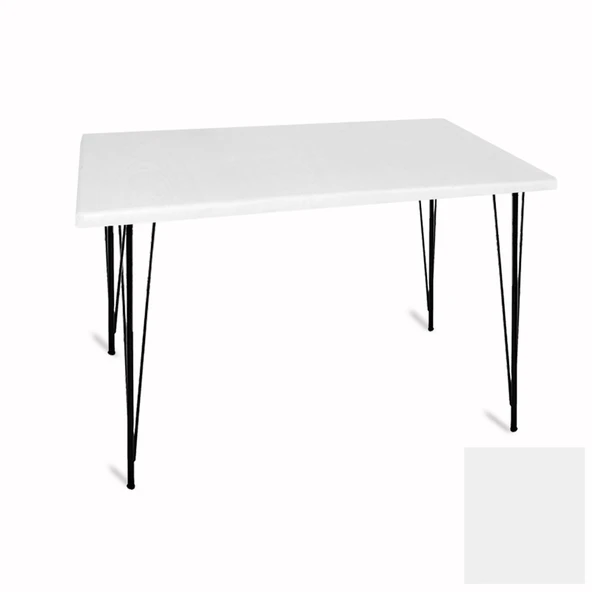 Premıum Mutfak Masası 70x120 ESB (Werzalit, Wermodin ve Allzalit Tabla) - Beyaz ürün görseli 1