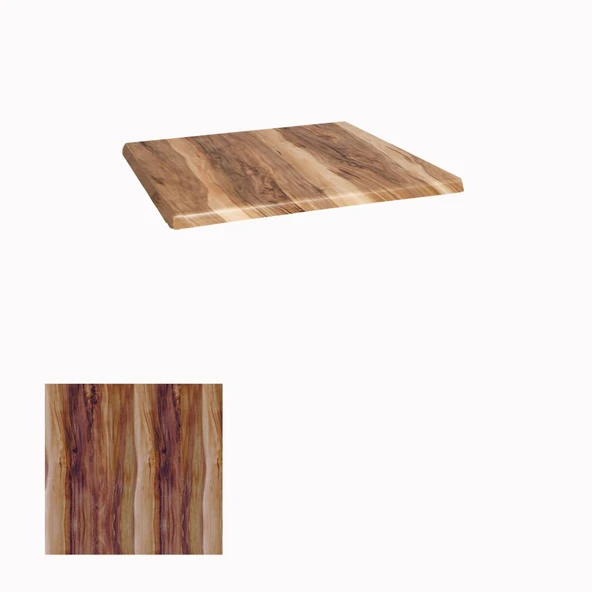 Werzalit, Allzalit veya Wermodin Masa Tablası 60X60 - Indiana Wood ürün görseli 1