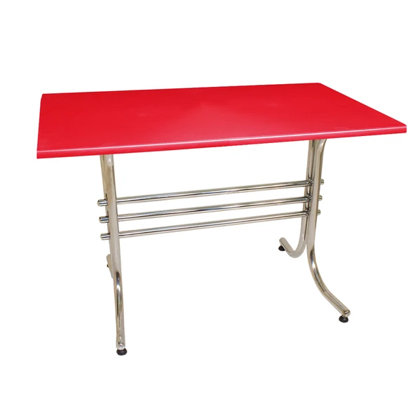 Japon Mutfak Masası 70x120 cm - (Werzalit, Wermodin ve Allzalit Tabla) - Kırmızı ürün görseli 1