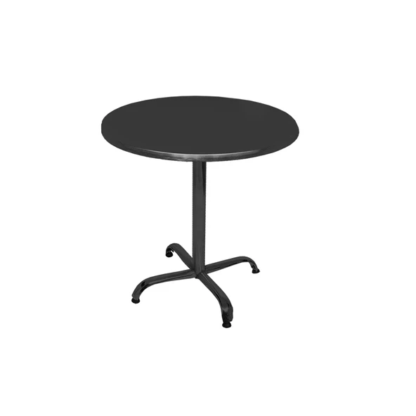 Indigo Yuvarlak Masa Çap 70cm - (Werzalit, Wermodin ve Allzalit Tabla) - Siyah ürün görseli 1