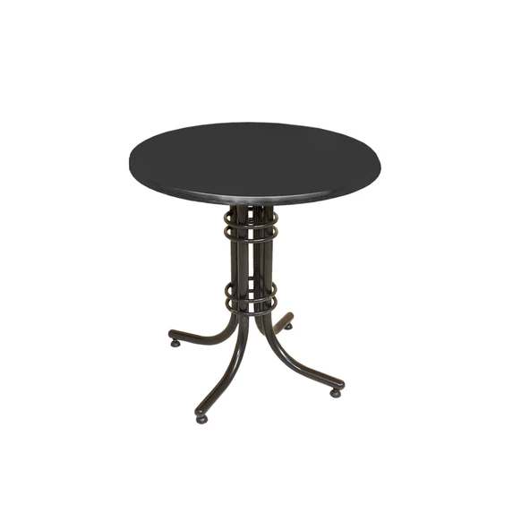 Buket Yuvarlak ESB Masa Çap 60cm - (Werzalit, Wermodin ve Allzalit Tabla) - Siyah ürün görseli 1