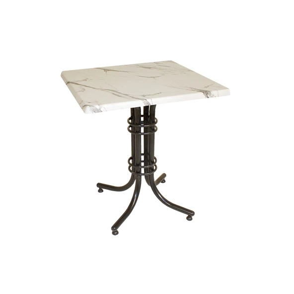 Buket Kare ESB Masa 70x70cm - (Werzalit, Wermodin ve Allzalit Tabla) - Afyon Mermer ürün görseli 1