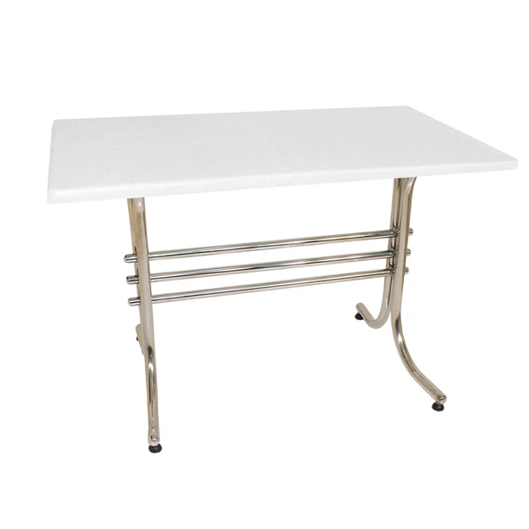 Japon Mutfak Masası 80x120 cm - (Werzalit, Wermodin ve Allzalit Tabla) - Beyaz ürün görseli 1