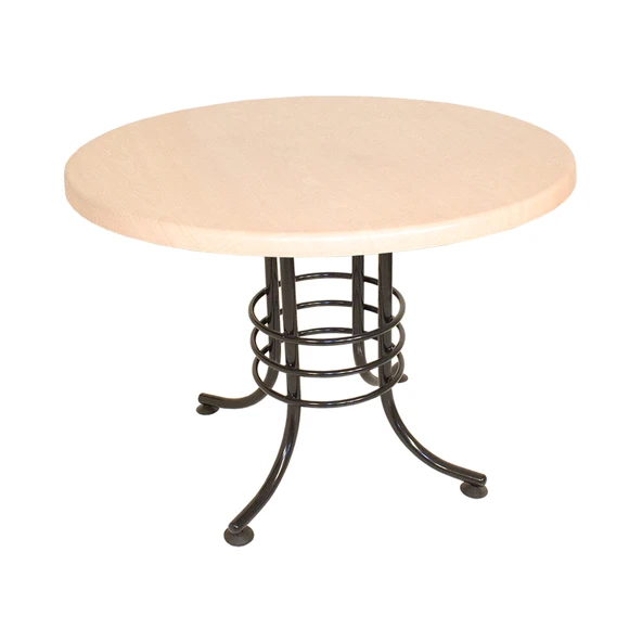 Buket Mega Yuvarlak ESB Masa Çap 107cm - (Werzalit, Wermodin ve Allzalit Tabla) - Akçaağaç ürün görseli 1