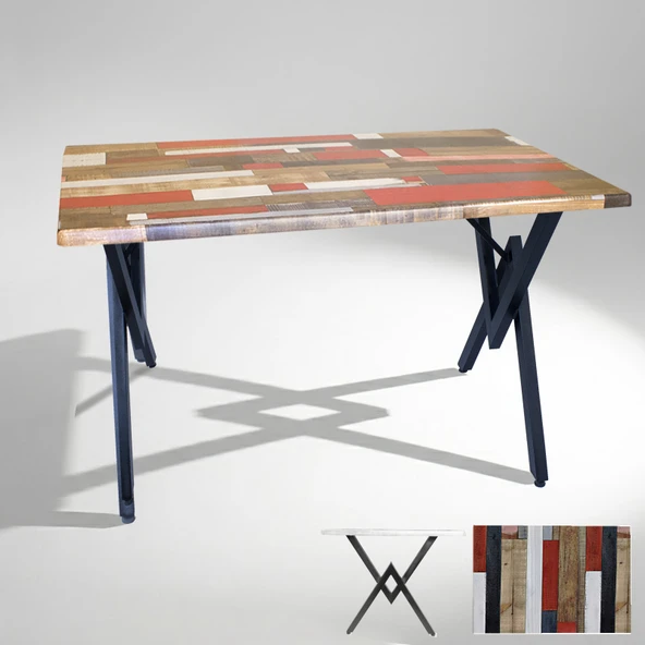 Anemon Mutfak Masası 80x120 (Werzalit, Wermodin ve Allzalit Tabla) - Red Wood ürün görseli 1