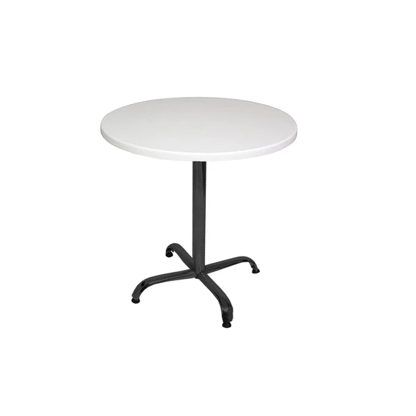 Indigo Yuvarlak Masa Çap 70cm - (Werzalit, Wermodin ve Allzalit Tabla) - Beyaz ürün görseli 1