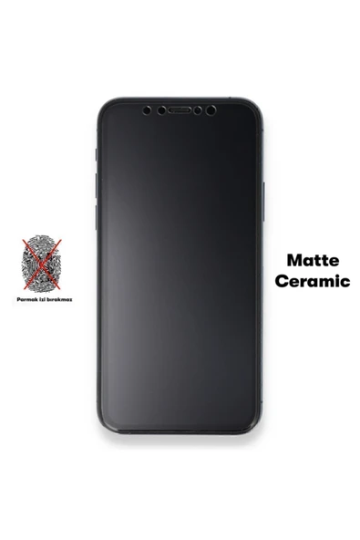 Oppo A15 /a15s / A52020 A92020 Uyumlu Cam Koruyucu Mat Seramik Nano 9d Ekranı Tam Kaplayan ürün görseli 1