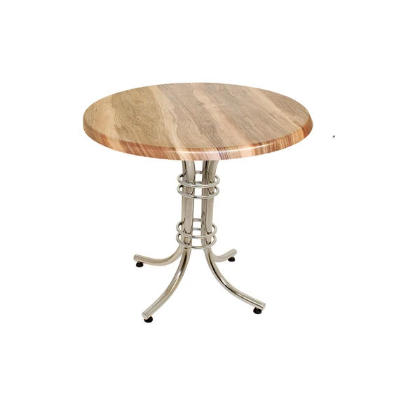 Buket Yuvarlak Masa Çap 90cm - (Werzalit, Wermodin ve Allzalit Tabla) - Indiana Wood ürün görseli 1