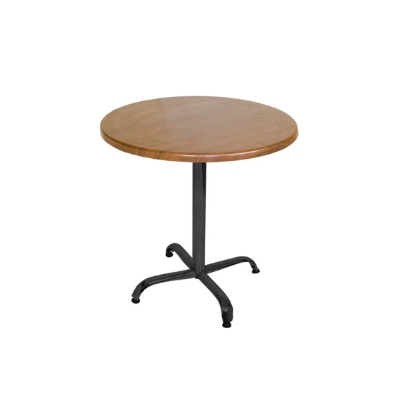 Indigo Yuvarlak Masa Çap 70cm - (Werzalit, Wermodin ve Allzalit Tabla) - Koyu Ahşap ürün görseli 1