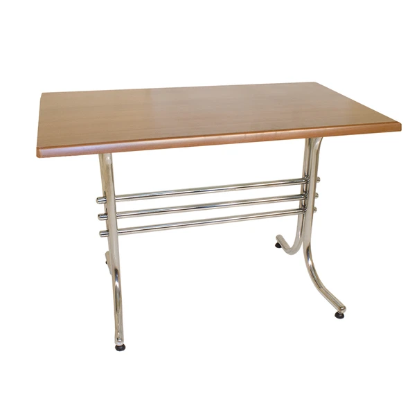 Japon Mutfak Masası 80x140 cm - (Werzalit, Wermodin ve Allzalit Tabla) - Koyu Ahşap ürün görseli 1