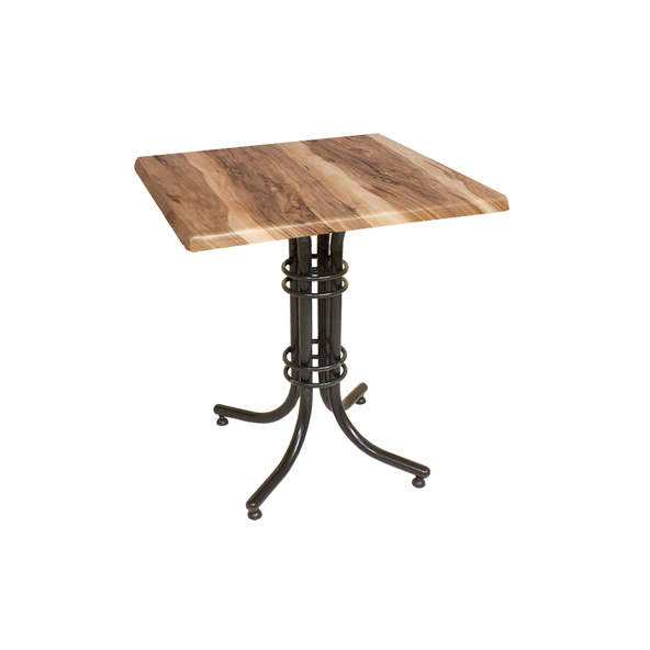 Buket Kare ESB Masa 70x70cm - (Werzalit, Wermodin ve Allzalit Tabla) - Indiana Wood ürün görseli 1
