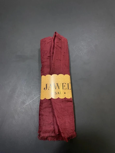 BAMBU KRAŞ ŞAL BORDO-JAWEL ürün görseli 1