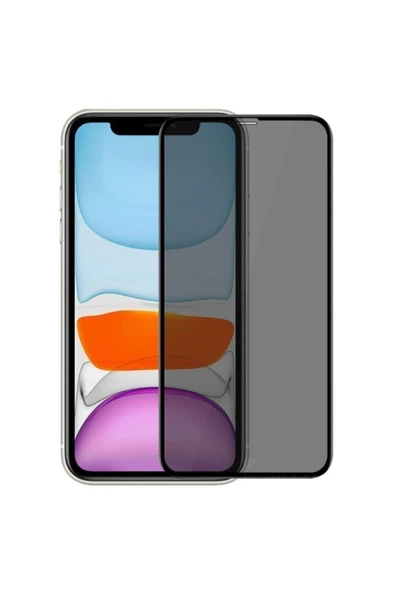 Iphone 12 Pro Max Privacy Kavisli Hayalet Gizlilik Filitreli Full Ekran Koruyucu ürün görseli 1