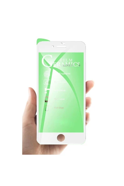 Iphone 7 Plus Beyaz Tam Kaplayan Nano Seramik Ekran Koruyucu ürün görseli 1