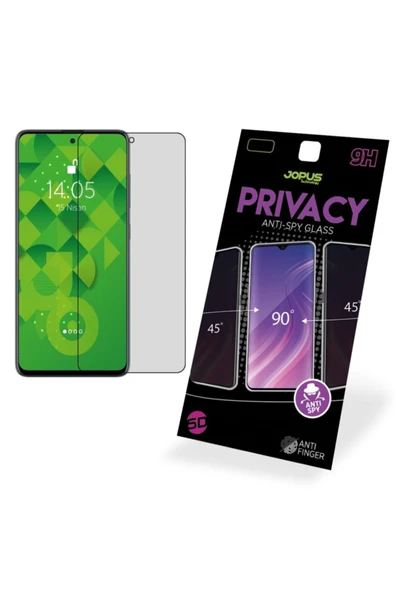Samsung Galaxy M51 Hayalet Ekran Privacy Görünmez Gizli Tam Kaplayan Kırılmaz Cam ürün görseli 1
