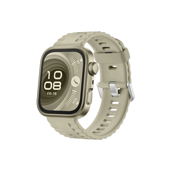 Huawei Fit 4 Nova Silikon Kordon - Gri ürün görseli 1