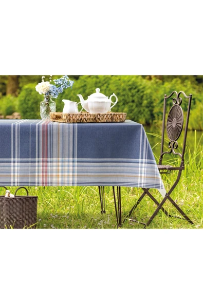 Farrant Pvc Masa Örtüsü - Lacivert - 100x140 Cm ürün görseli 1