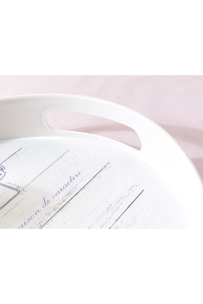 Lavander Oval Tepsi - Resim 3