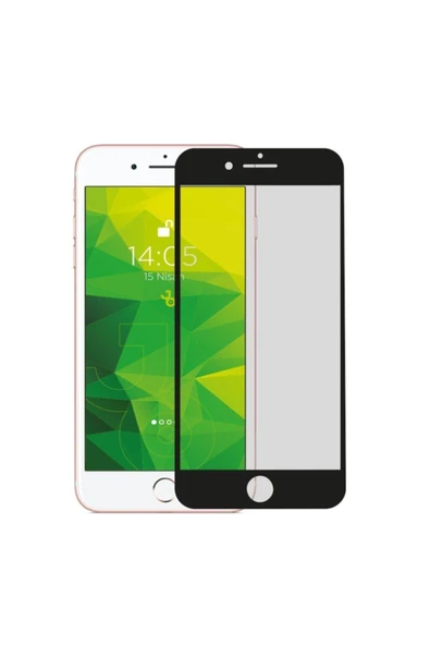 Hayalet Ekran Koruyucu Iphone 7 Plus / 8 Plus Uyumlu Siyah Cam Ekran Koruyucu Cek-126 Privacy ürün görseli 1