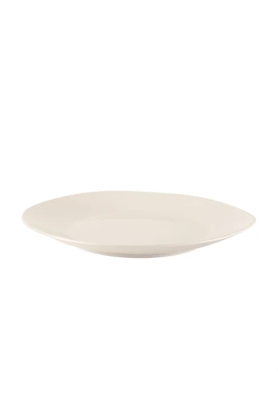 Souci Servis Tabağı - Krem - 30 cm - Resim 4