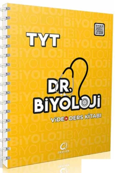 Oksijen 2026 Tyt Biyoloji Dr. Biyoloji Video Ders Kitabı ürün görseli 1