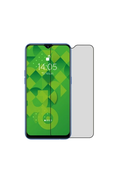 Gizlilik Sağlayan Koruyucu Ekran Oppo A5 2020 Hayalet Cam ürün görseli 1