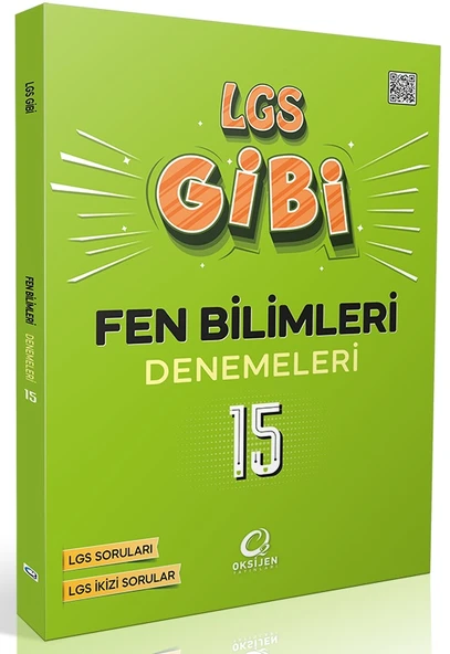 Oksijen 8. Sınıf Fen Bilimleri Lgs Gibi 15 Li Branş Denemeleri ürün görseli 1