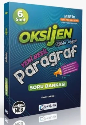 Oksijen 6. Sınıf Paragraf Soru Bankası ürün görseli 1