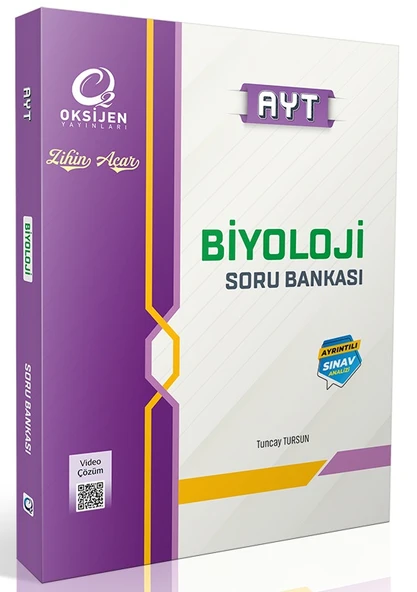 Oksijen Ayt Biyoloji Soru Bankası ürün görseli 1