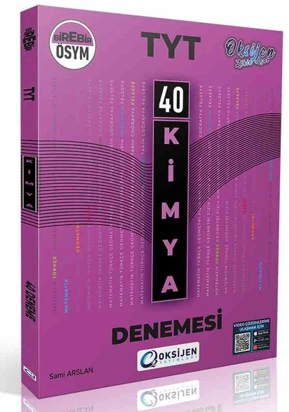 Oksijen Tyt Kimya 40 Li Branş Denemesi ürün görseli 1