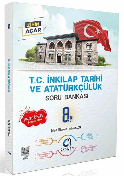Oksijen 8. Sınıf İnkilap Tarihi Soru Bankası ürün görseli 1
