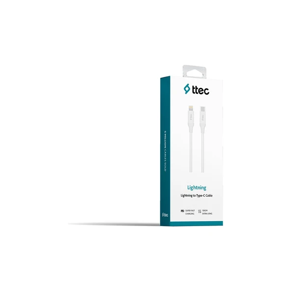 Type-C - Lightning Hızlı Şarj Kablosu 150CM. - Resim 4