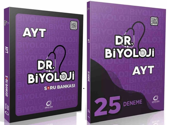 Oksijen 2026 Ayt Biyoloji Dr. Biyoloji Deneme + Soru Seti 2 Kitap ürün görseli 1