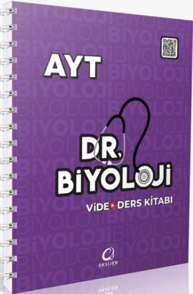 Oksijen 2026 Ayt Biyoloji Dr. Biyoloji Video Ders Kitabı ürün görseli 1