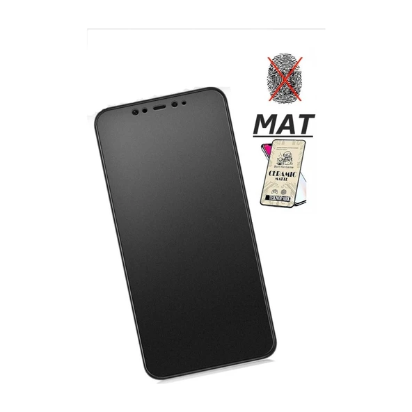 iPhone 12 Pro Max Mat Ekran Seramik Tam Kaplayan Kırılmaz Cam Nano Ekran Koruyucu ürün görseli 1