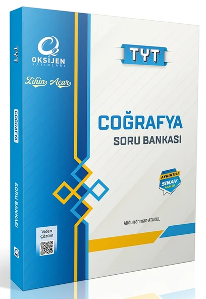 Oksijen Tyt Coğrafya Soru Bankası ürün görseli 1