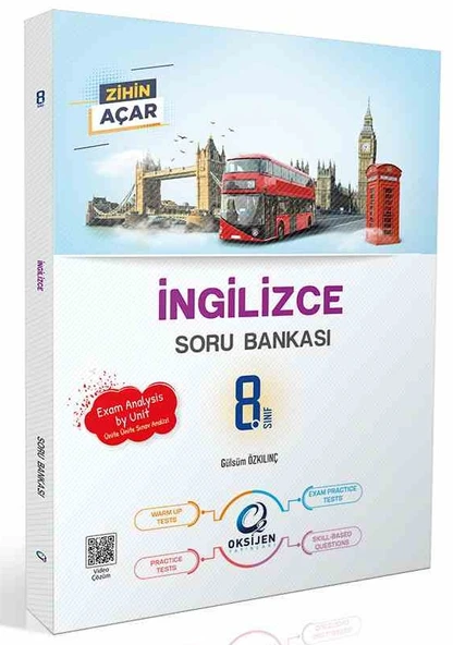 Oksijen 8. Sınıf İngilizce Soru Bankası ürün görseli 1