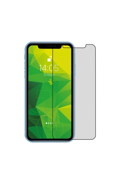 Gizlilik Sağlayan Koruyucu Ekran Iphone Xr Hayalet Cam ürün görseli 1